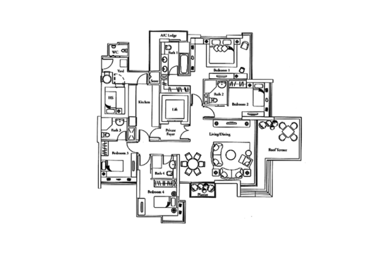 The Serenade @ Holland - Floor Plan