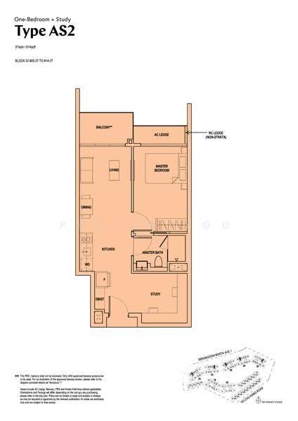 Affinity At Serangoon, 54 Serangoon North Avenue 1, Hougang / Punggol / Sengkang, 2 Bedrooms, 614 sqft, Condominium For Sale, by Eleanor Lee, 500294945 - 2D - PropertyGuru.com.sg