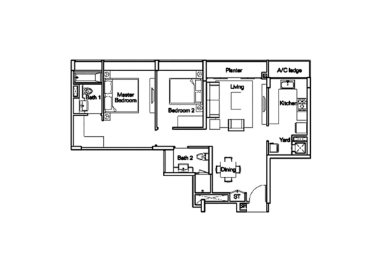 Tierra Vue - Floor Plan