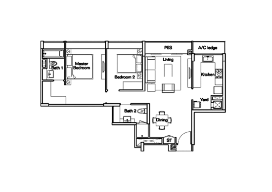 Tierra Vue - Floor Plan