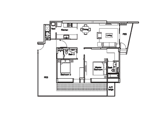 Tierra Vue - Floor Plan