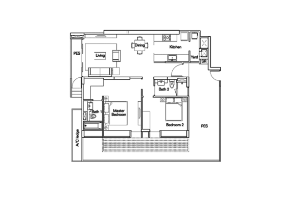 Tierra Vue - Floor Plan