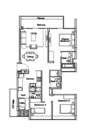 Tierra Vue - Floor Plan