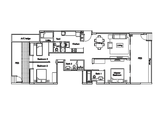 Tierra Vue - Floor Plan