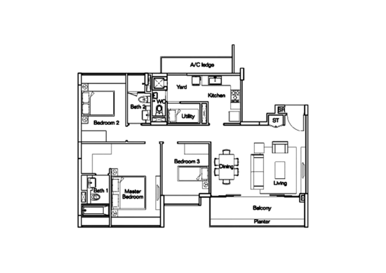 Tierra Vue - Floor Plan