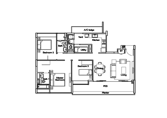 Tierra Vue - Floor Plan