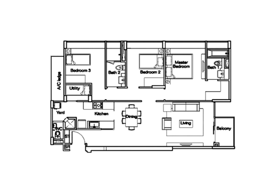 Tierra Vue - Floor Plan