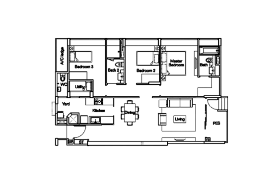 Tierra Vue - Floor Plan