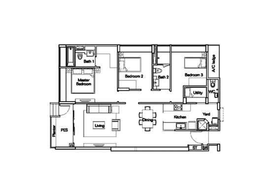 Tierra Vue - Floor Plan
