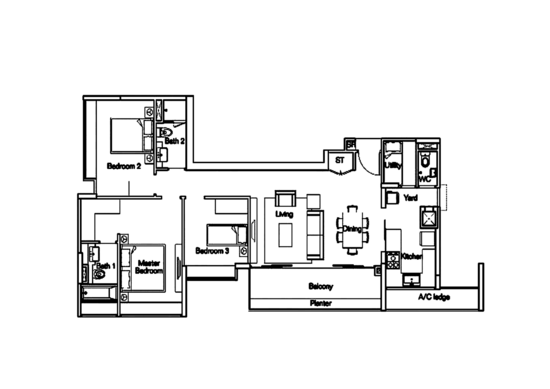 Tierra Vue - Floor Plan