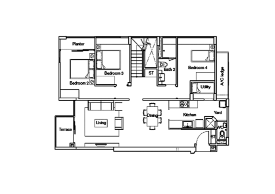 Tierra Vue - Floor Plan