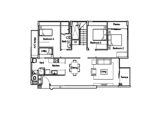 Tierra Vue - Floor Plan