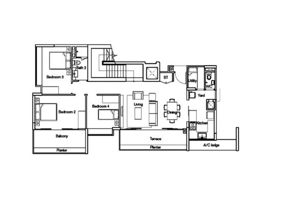 Tierra Vue - Floor Plan