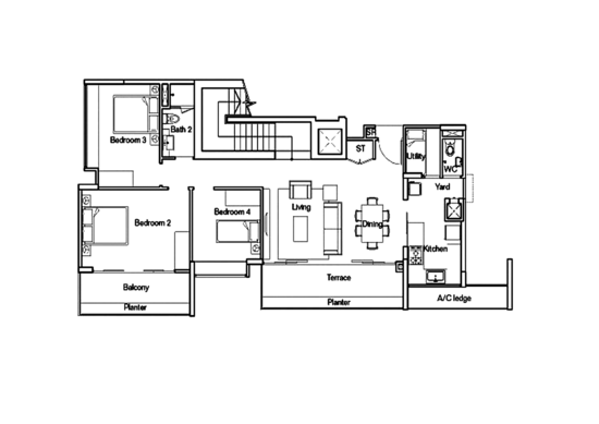 Tierra Vue - Floor Plan