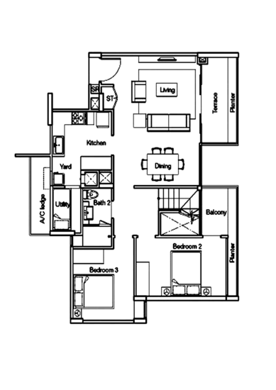 Tierra Vue - Floor Plan