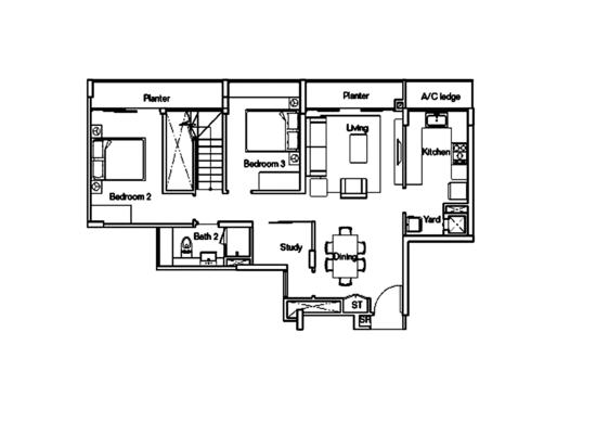 Tierra Vue - Floor Plan