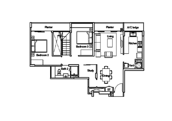 Tierra Vue - Floor Plan