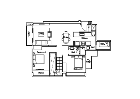 Tierra Vue - Floor Plan