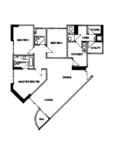 The Regalia - Floor Plan