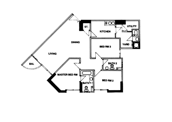 The Regalia - Floor Plan