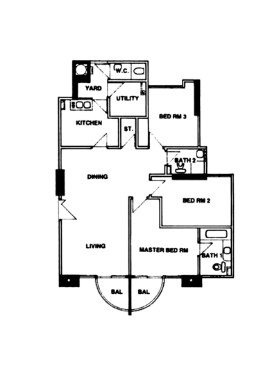 The Regalia - Floor Plan