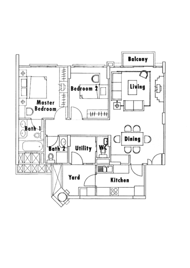 Changi Court - Floor Plan