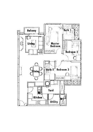 Changi Court - Floor Plan