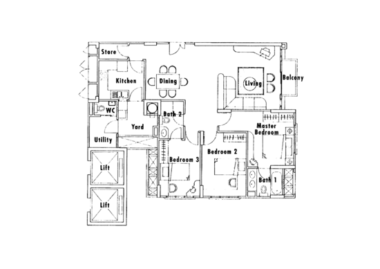 Changi Court - Floor Plan