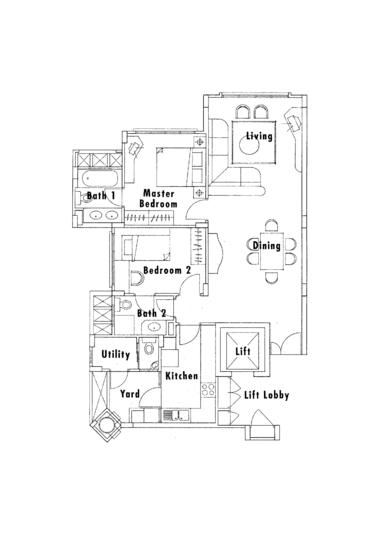 Changi Court - Floor Plan