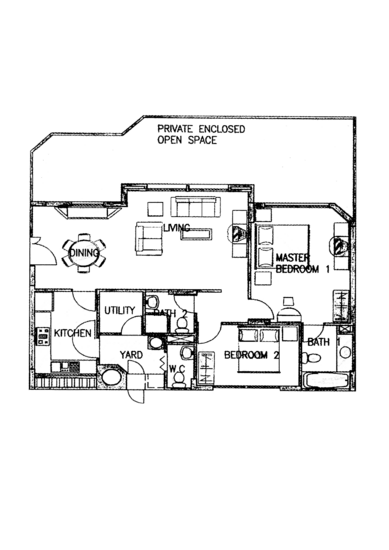 Ballota Park Condo - Floor Plan