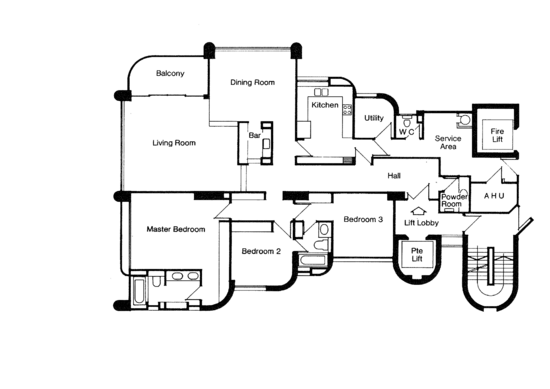 The Claymore - Floor Plan