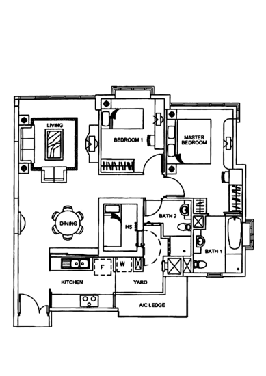 Rosewood - Floor Plan