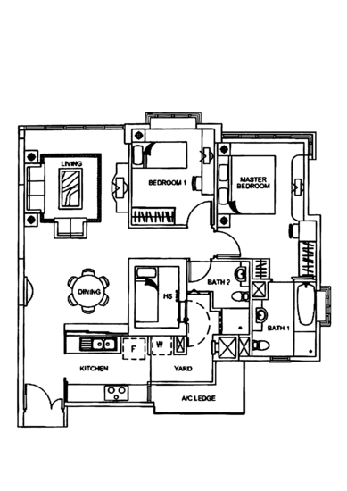 Rosewood - Floor Plan