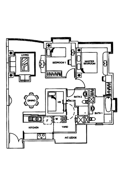 Rosewood - Floor Plan