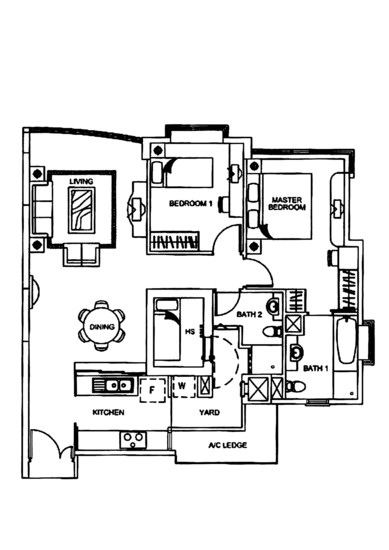 Rosewood - Floor Plan
