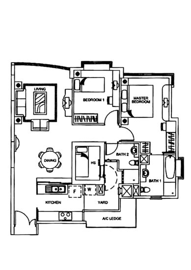 Rosewood - Floor Plan