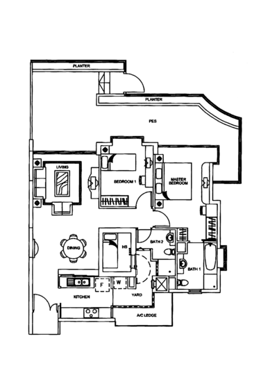 Rosewood - Floor Plan