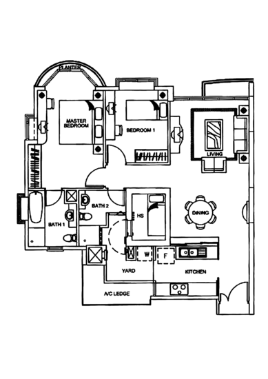 Rosewood - Floor Plan