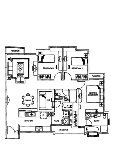 Rosewood - Floor Plan