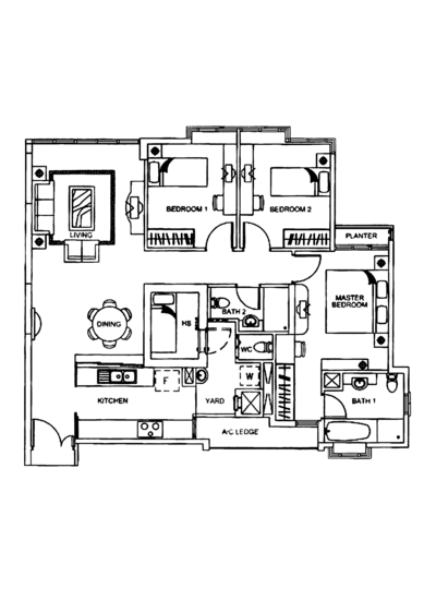 Rosewood - Floor Plan