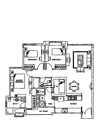 Rosewood - Floor Plan