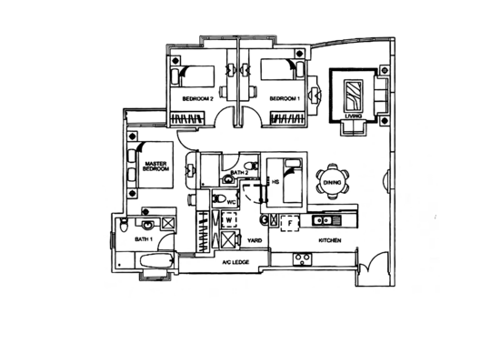 Rosewood - Floor Plan