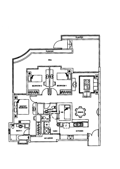 Rosewood - Floor Plan