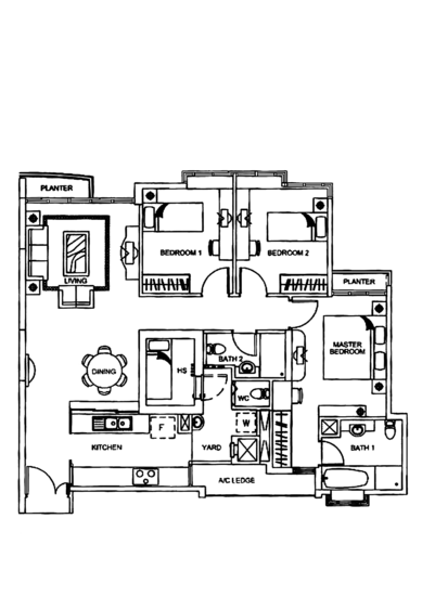 Rosewood - Floor Plan