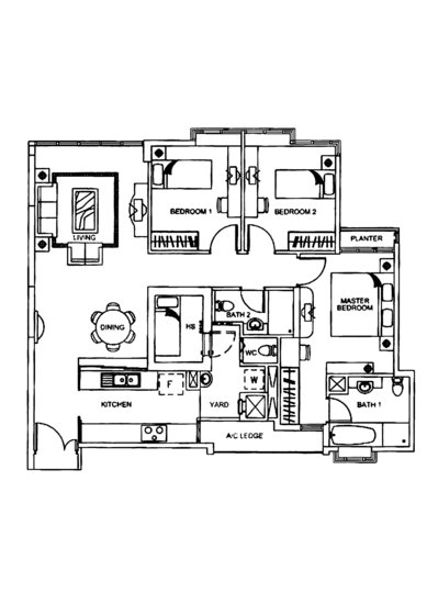 Rosewood - Floor Plan