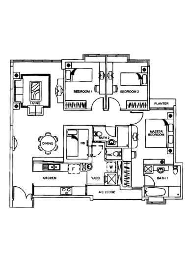 Rosewood - Floor Plan