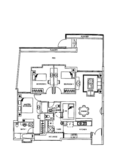 Rosewood - Floor Plan