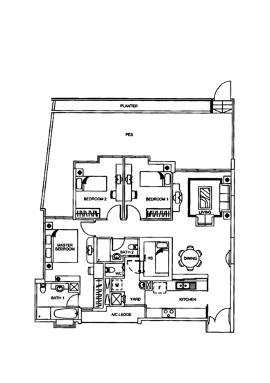 Rosewood - Floor Plan