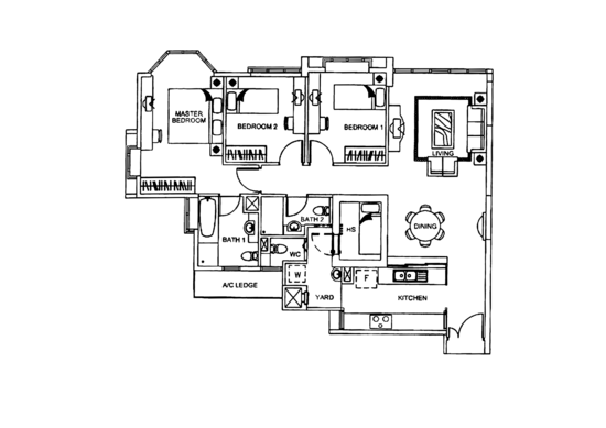 Rosewood - Floor Plan