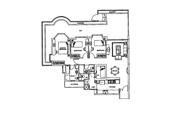 Rosewood - Floor Plan